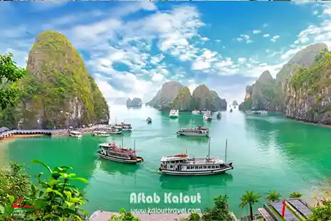 خلیج هالونگ بی در تور ایندوچاینا