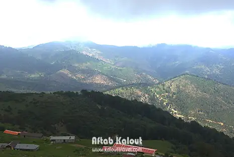 منظره زیبای ییلاق