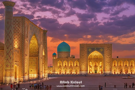 تور ازبکستان تاجیکستان سمرقند همراه با کلوت