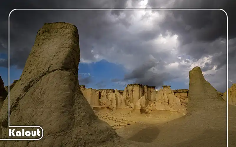 دره تندیس ها در جزیره قشم
