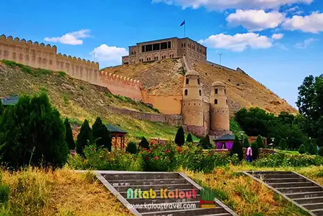 قلعه تاریخی در تاجیکستان