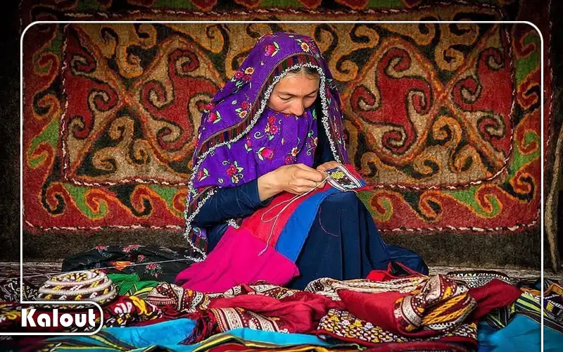 سوغاتی های ترکمن صحرا