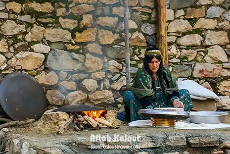 زن روستایی پالنگان