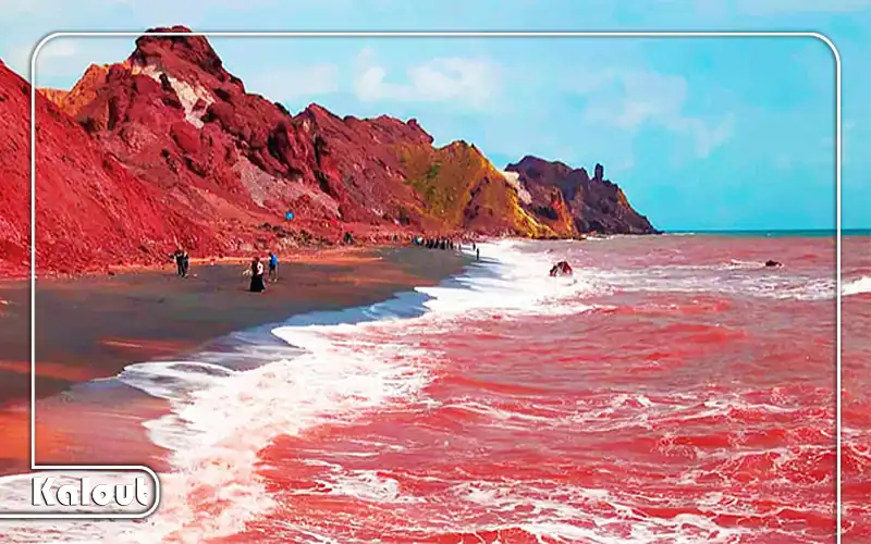 ساحل سرخ جزیره هرمز