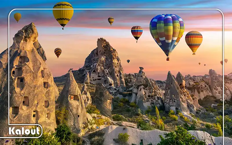 تجربه بالن سواری در شهر کاپادوکیا