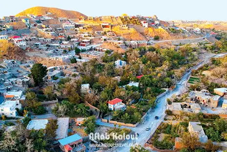 نمایی از روستای خراشاد خراسان جنوبی