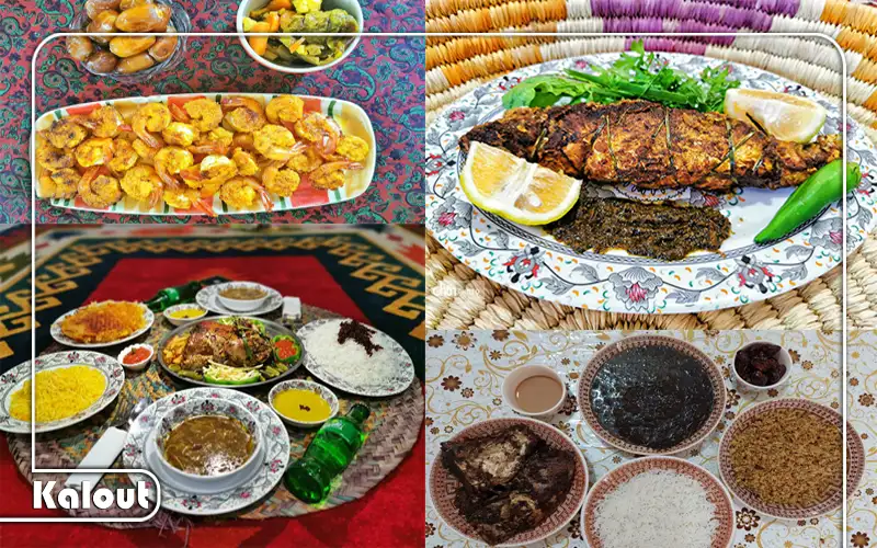 انواع غذاهای بوشهر