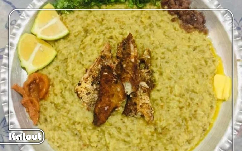 غذای بلوچی با نخود