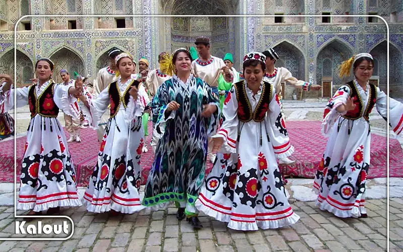 رقص نوروز در تاجیکستان