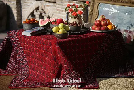 سفره شب یلدا