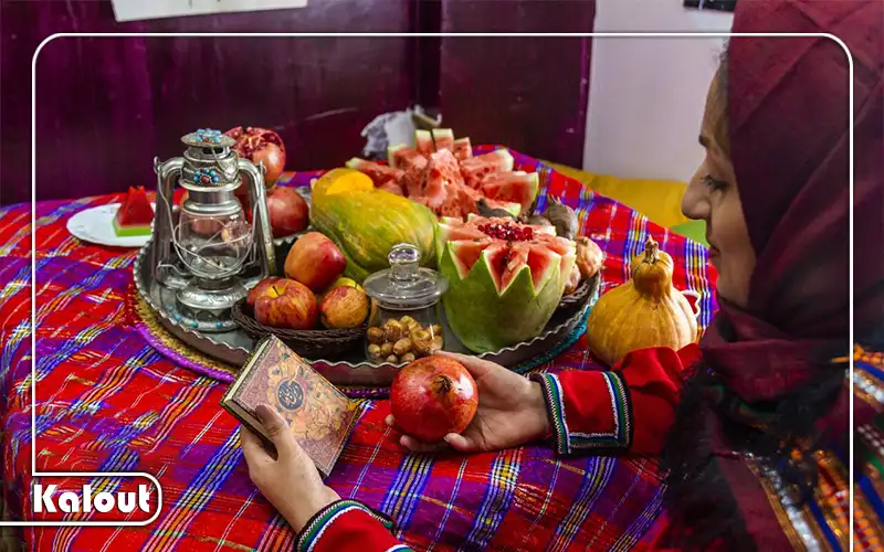 شب یلدا چطور سفره بندازم