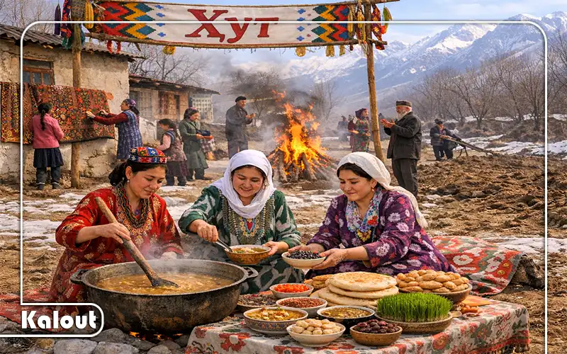 مراسم حوت در تاجیکستان