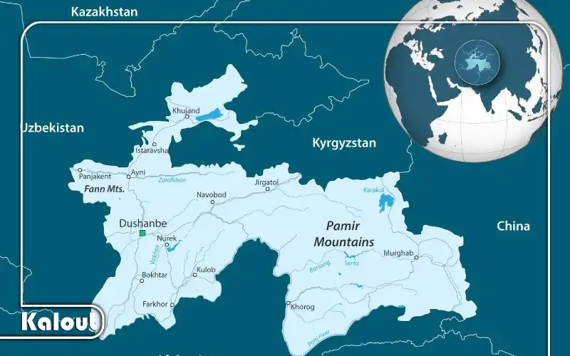 نقشه پامیر