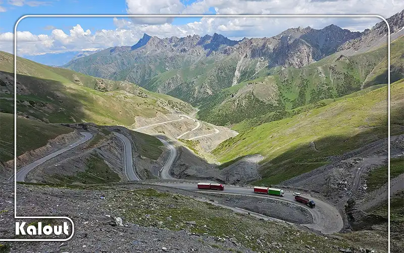 جاده پامیر بدخشان یکی از دیدنی های تاجیکستان