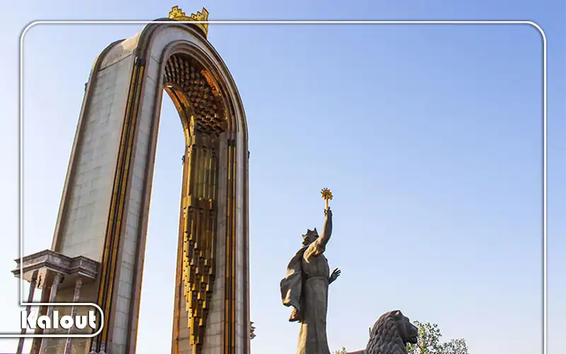 مجسمه اسماعیل سامانی