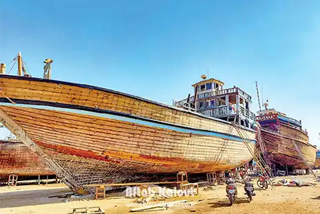 لنج سازی بندر کنگ